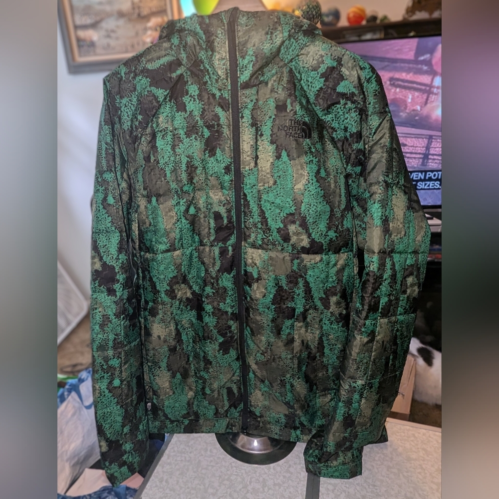 The North Face Green and Black Jacket